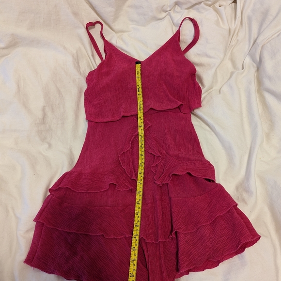 Hot Pink flirty dress - Picture 5 of 6